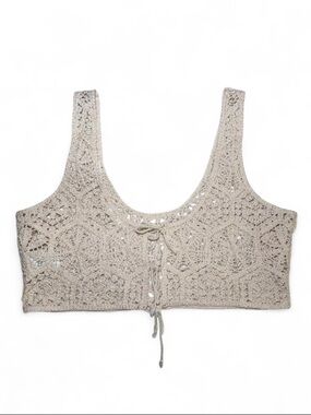 H&M Cream Crochet Top